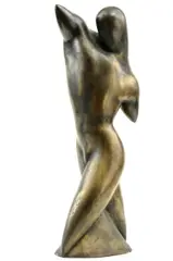 Atlét by István Beöthy, 1930, bronz, sold Oct 2008