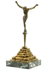 Salvator Dali, Sv. Jána z kríža, 1975, bronz