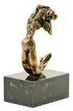 Salvator Dali, Pieta, okolo 1975, bronz (odliatok č. 301), mramorový podstavec