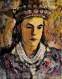 Janko Alexy, Nevesta, okolo 1940, olej na plátne