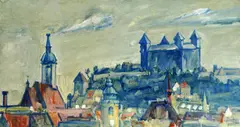 Július Lörincz, Bratislava, 1972, olej na plátne