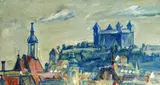 Július Lörincz, Bratislava, 1972, olej na plátne