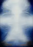 Zbyněk Prokop, Modré svetlo II., 1998, olej na papieri