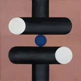 Jarmila Čihánková, Situácia, 1967, olej na plátne