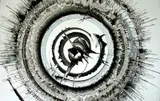 Pavol Megyesi, Centrifugal force 3, 2008, akryl na plátne