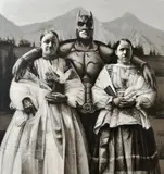Róbert Bielik, Batman a dievčence zo Ždiaru, 2007, olej na plátne