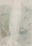 Peter Bartoš, Predobraz, 1993, pastel, ceruza na papieri