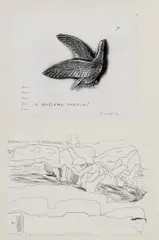 K Božiemu svetlu, Kľúčová krajina by Peter Bartoš, 1994, serigrafia na papieri, sold May 2008