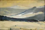 Juraj Krutek, Martinské hole II., 1931, olej na plátne