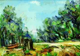 František Studený, Petržalka, 1957, olej na kartóne