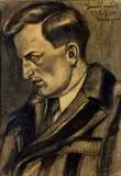 Ernest Zmeták, Portrét muža z profilu