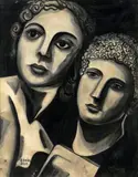Béla Kádár, Žena s bustou