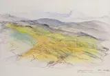 Peter Bartoš, Úžitkový koncept (Na záchranu a rekultiváciu krajiny) I., 2003, farebná serigrafia (2/3)