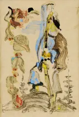 Zoltán Palugyay, Fujaráš (Pastier), okolo 1930, monotypia