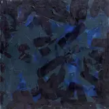 Stanislav Bubán, Analýza plochy II., 1992, olej na plátne