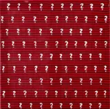 Dekorekcia by Július Koller, 1969, letex na textile, sold Oct 2007