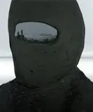 Matej Lacko, Stranger, 2007, akryl, piesok na plátne