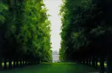 Veronika Šramatyová, Park, 2007, gvaš na papieri
