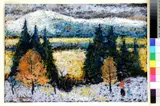 Pri Štrbskom plese by Janko Alexy, okolo 1955, pastel na papieri, sold Oct 2007
