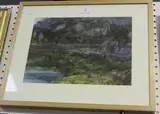 Catherine Goodman, Knoydart, gouache