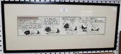 Frank Dickens, Bristow Comic Strip, pen and ink