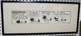 Frank Dickens, Bristow Comic Strip, pen and ink