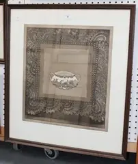 Bowl by Terence Millington, sepia aquatint, sold Apr 2014