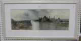 Ivan Taylor, Wet Road - Staffs Moorlands, watercolour