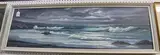 Michael William John Hill, Coastal View with Rolling Waves, oil on canvas