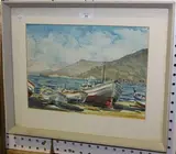 J.S. Covington, Sestri Levanti, Italy, 1961, watercolour over pencil