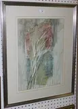 Frederick Donald Blake, Walls and Growing Things No. 2, watercolour with ink