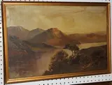 W. Richards, Queen's View, oil on canvas