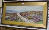 John Baragwanath King, Lydford Moor, Dartmoor, watercolour