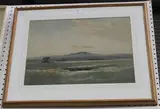 Edwin Harris, View of Chanctonbury Ring, 1938, watercolour