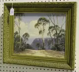 Harry Emmett, From Cliff Drive Katoomba, oil on canvas