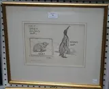 Harry Rountree, No 5 Baby Grows Up, King Penguin, pencil drawing