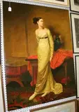 Niall Brayshaw, Full Length Portrait of a Classical Lady, oil on canvas