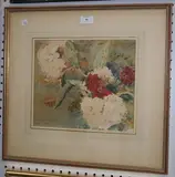 Francis Edward James, Still Life Study of Hydrangea, watercolour