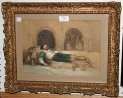 George Cattermole, The Corsair, watercolour