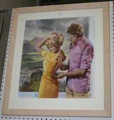 John Heseltine, The Unwanted, part 6, watercolour and gouache