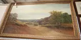 Arthur F. Allwright, View of a Valley with Woodland, 1900, oil on canvas