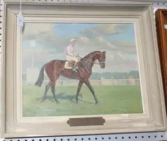 Franck Élim, Prince Chevalier ..., 1946, oil on canvas