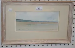 Stephen Smith, Treyarnon Bay, 1989, watercolour
