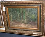 Frans Simons, View of a Woodland, oil on canvas