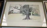 Clandeboye by Lindy Hamilton-Temple-Blackwood, Marchioness of Dufferin and Ava, watercolour, sold Apr 2013