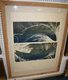 Paula Watts, Leaping Salmon, print