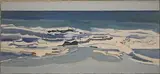 Piers Ottey, Point de Valdevaqueros, West of Tarifa, Southern Spain, 1997, oil on board