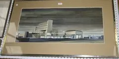 Douglas Hickman, Architectural Study, 1968, watercolour and ink