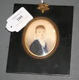P.M. Hebeler, Lord Henry F.C. Kerr' (Oval Miniature Head and Shoulders Portrait), 1928, watercolour on ivory