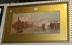 Tulloch Cheyne, Venetian View, 1911, watercolour